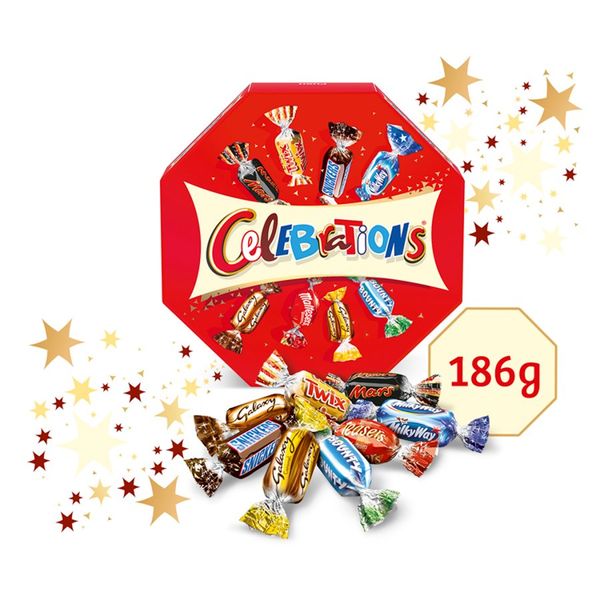  Kẹo Mars Celebrations 186g (hộp lục giác) (hộp) 