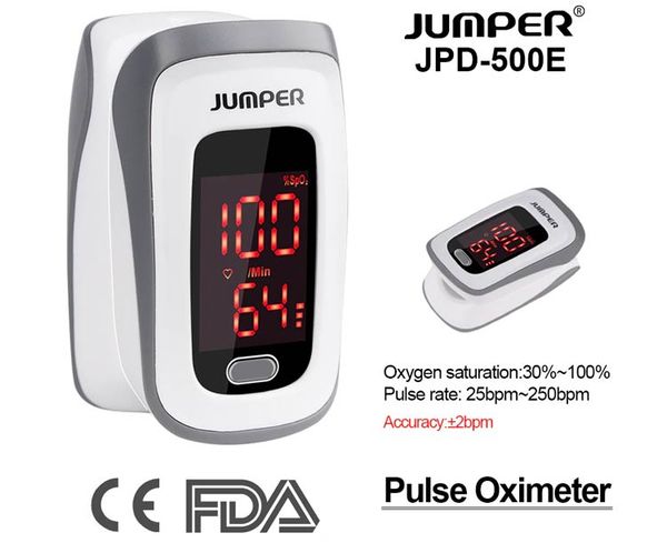  Máy Đo Oxy Jumper Pulse Oximeter JPD-500E 