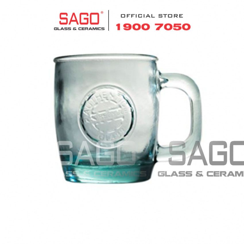 VSM V3102 - Ly thủy tinh tái chế Vidrios San Miguel TAZON AUTHENTIC 350ml | Nhập Khẩu Tây Ban Nha