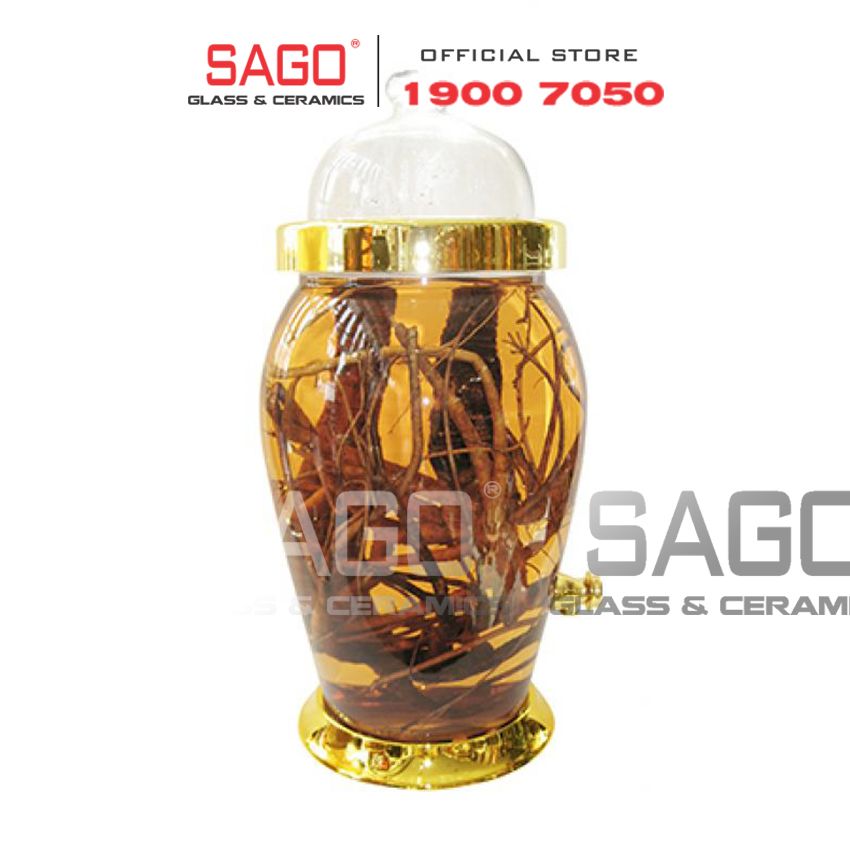 YONGCHEON NO4V - Bình Sâm Hàn Quốc Yongcheon 22 Lít Có Vòi | Bình Số 04V , Bình Sâm Cao Cấp Hàn Quốc