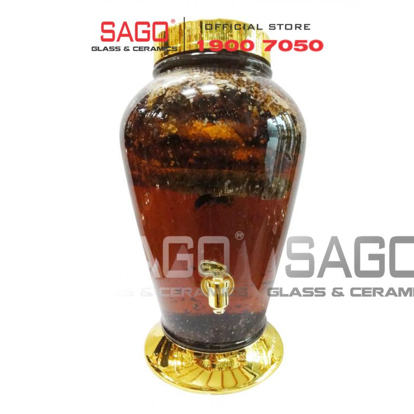 YONGCHEON No109V - Bình Sâm Hàn Quốc Yongcheon 5.5 Lít Có Vòi | Bình Số 109V , Bình Sâm Cao Cấp Hàn Quốc