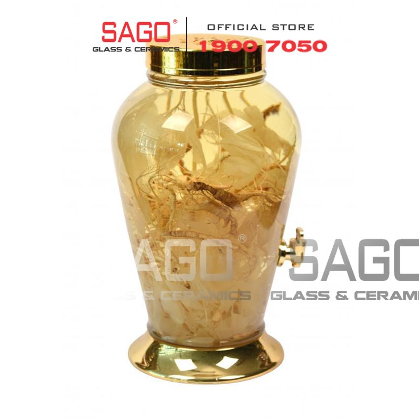 YONGCHEON No80V - Bình Sâm Hàn Quốc Yongcheon 8.5 Lít Có Vòi | Bình Số 80V , Bình Sâm Cao Cấp Hàn Quốc