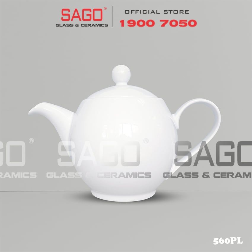 CK 560PL - Bình Trà Sứ CK 555ml