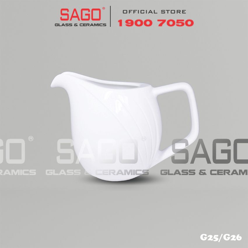 CK G - Bình Sữa Sứ Ck (G) | Trắng Trơn , Tùy Chọn Dung Tích