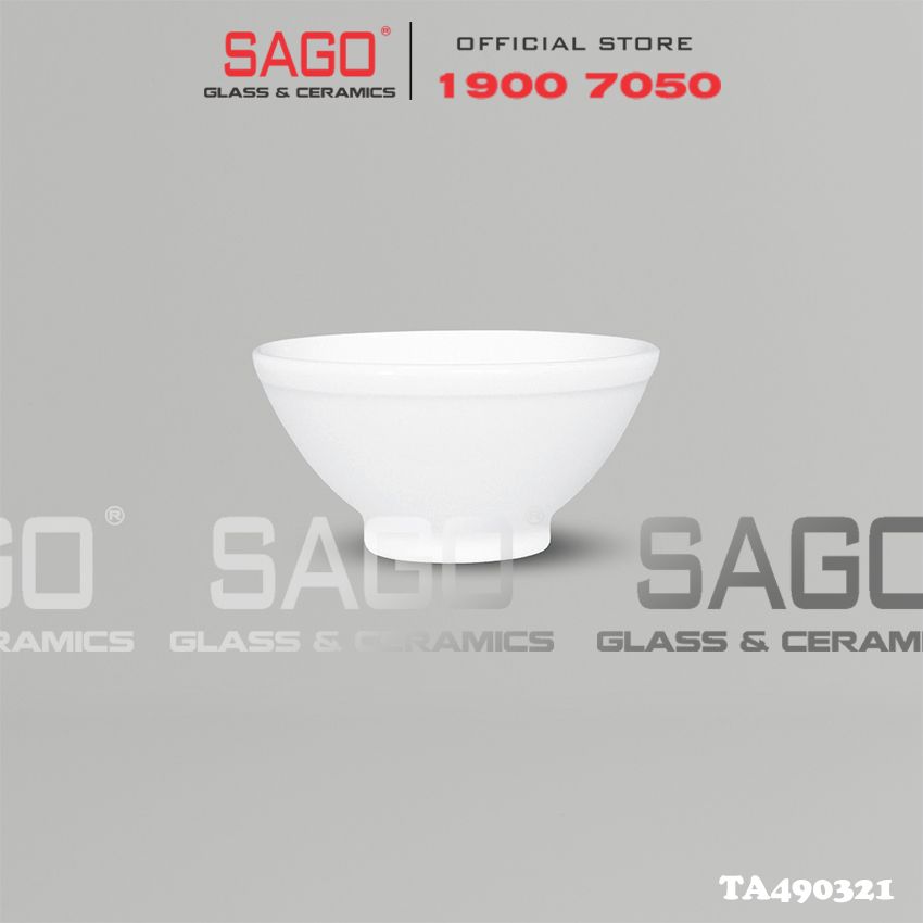 CK TA490321 - Chén Chấm Sứ Ck 100ml | Trắng Trơn