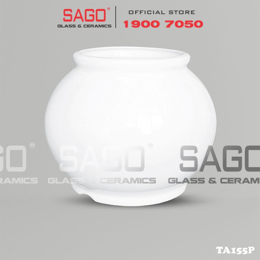 CK TA155P - Hủ Đựng Không Nắp Sứ CK 2620ml