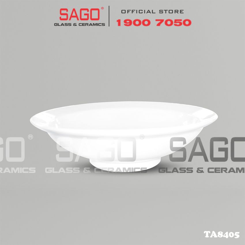 CK TA8405 - Tô Súp Tròn Sứ CK 21cm