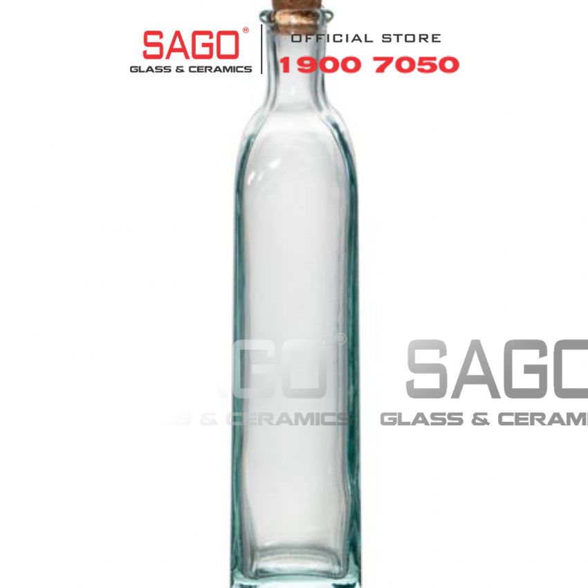 VSM V5314 - Chai Thủy Tinh Tái Chế Vidrios San Miguel BOT.FRAGOLA GDE. T/C 350ml | Nhập Khẩu Tây Ban Nha