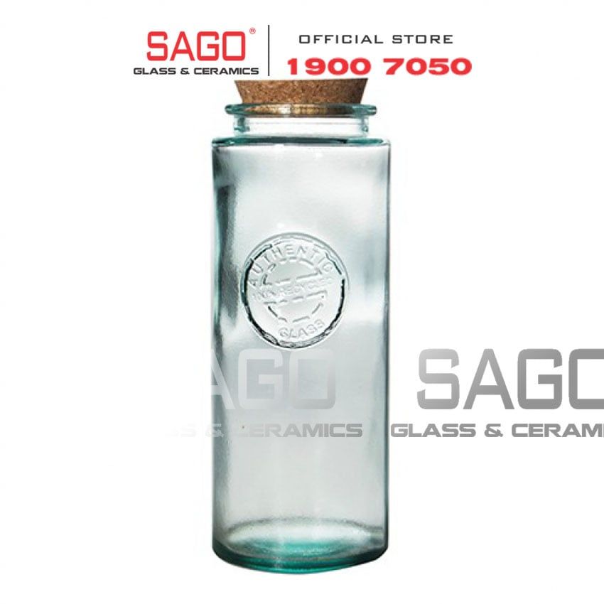 VSM V5684 - Hũ Thủy Tinh Tái Chế Vidrios San Miguel TARRO AUTHENTIC 1450ml | Nhập Khẩu Tây Ban Nha