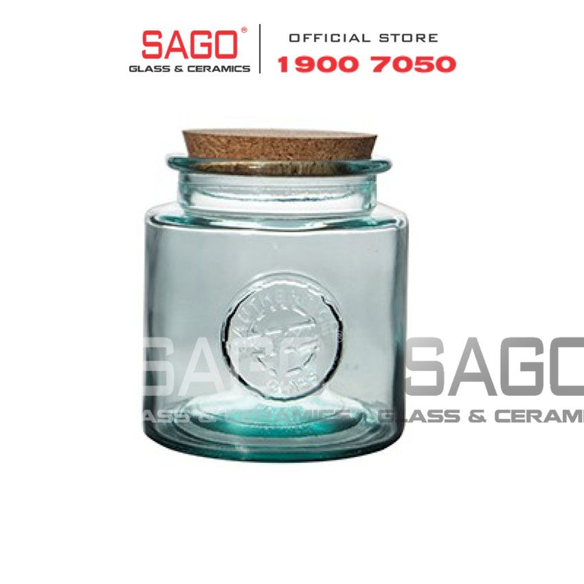 VSM V5686 - Hũ Thủy Tinh Tái Chế Vidrios San Miguel TARRO AUTHENTIC 1500ml | Nhập Khẩu Tây Ban Nha