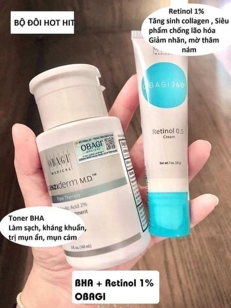 Nước Hoa Hồng Obagi BHA 2% Giảm Nhờn Mụn 148ml Clenziderm MD Pore Therapy Salicylic Acid 2% Acne Treatment