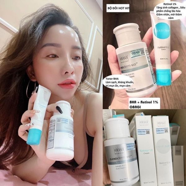 Nước Hoa Hồng Obagi BHA 2% Giảm Nhờn Mụn 148ml Clenziderm MD Pore Therapy Salicylic Acid 2% Acne Treatment