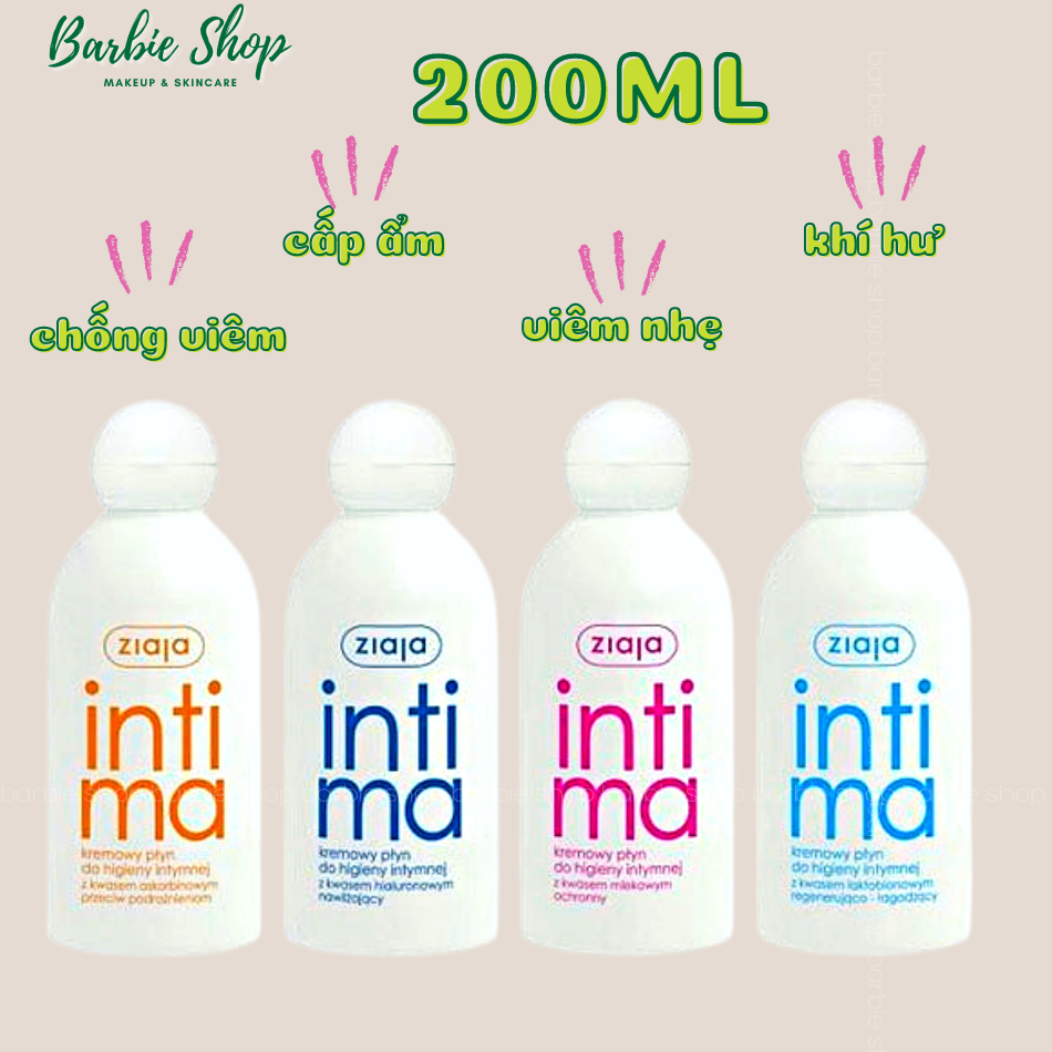 Dung Dịch Vệ Sinh Phụ Nữ Intima Ziaja 200ml