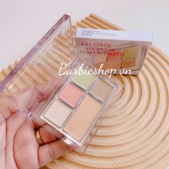 Bảng Che Khuyết Điểm Triệt Sắc Clio Kill Cover Founwear Conceal Palette 1g*4/ 2g*1