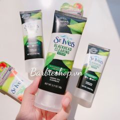 [Mẫu Mới] Sữa Rửa Mặt St.Ives Fresh Skin Scrub + Blackhead Clearing Scrub 90g - 50g