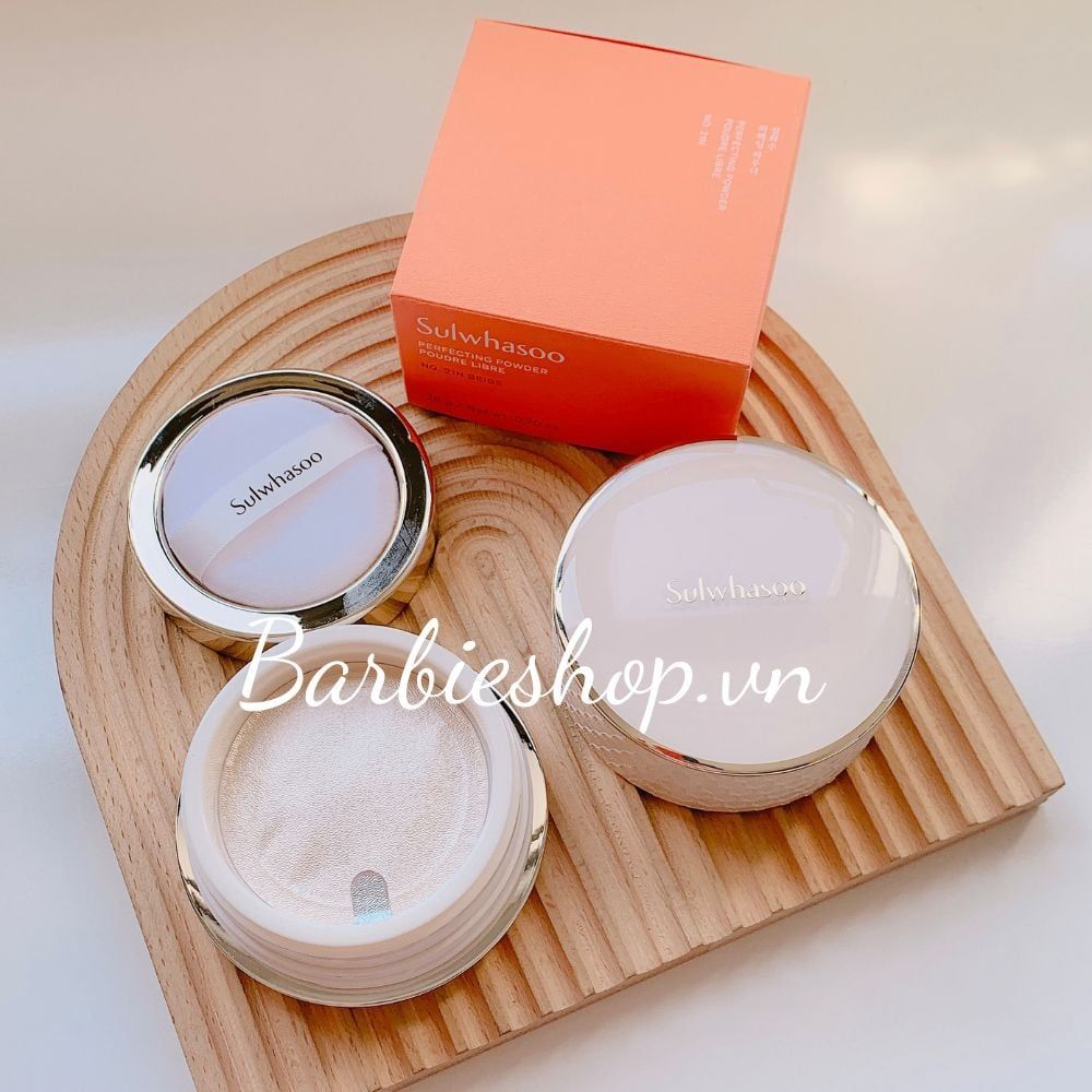 Phấn Phủ Kiềm Dầu Dạng Bột Sulwhasoo Perfecting Powder Poudre Libre 20g Tone 21N