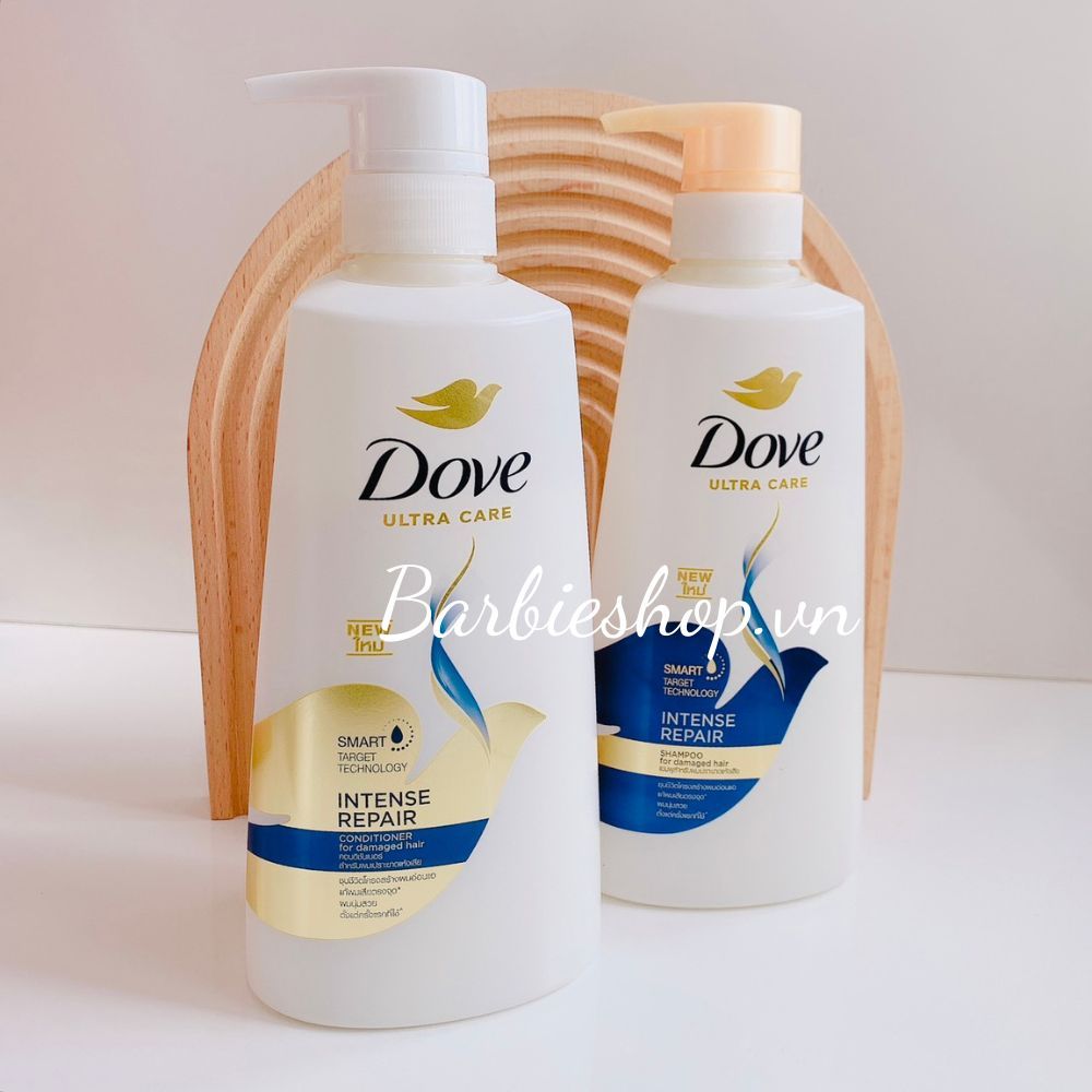 [Mẫu Mới] Dầu Gội - Xả Dove Intense Repair 410ml Thái Lan