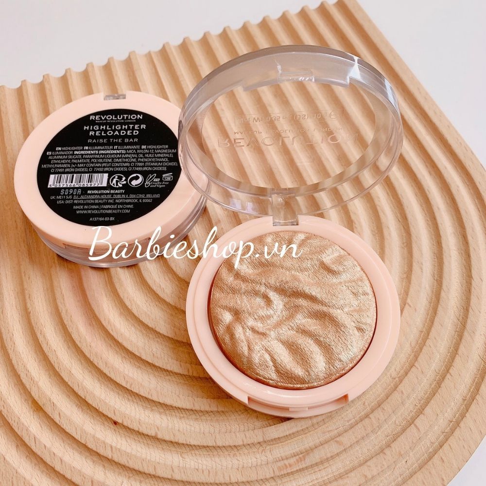 Phấn Bắt Sáng Siêu Mịn Revolution Highlighter Reloaded 10g