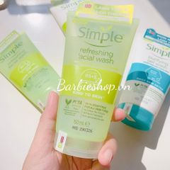 [Mẫu Mới] Sữa Rửa Mặt Simple Facial Wash 150ml Đủ Dòng