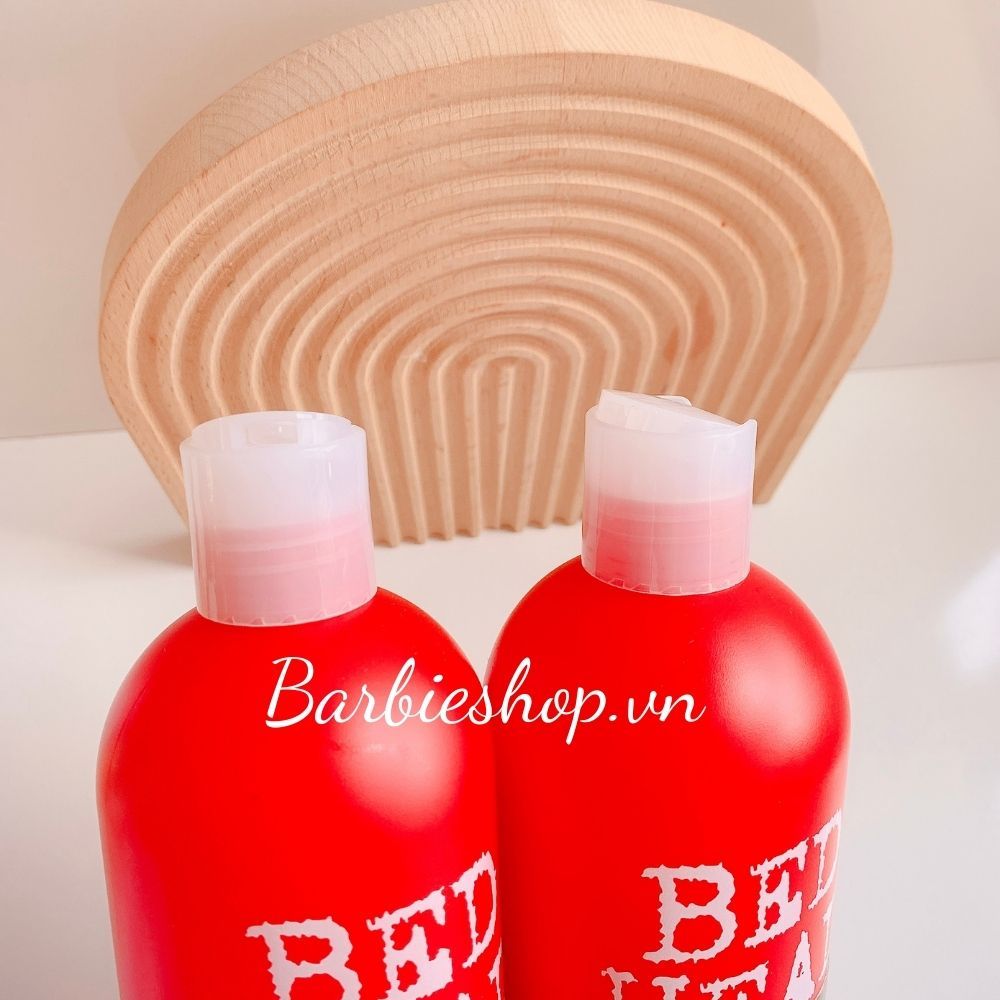 Bộ Gội Xả Tigi Haircare Bed Head Rehab For Hair Shampoo and Conditioner 750ml - Đỏ
