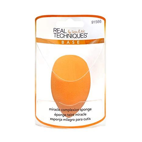 Bông Mút Trang Điểm Tán Nền + Dặm Phấn Phủ Real Techniques Miracle Complexion Sponge + Miracle Powder Sponge