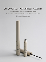 Set Mascara 3CE Super Slim + Tẩy Trang Mắt Môi 60ml