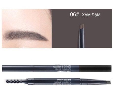 Chì Kẻ Mày 2 Đầu The Face Shop Designing Eyebrow Pencil