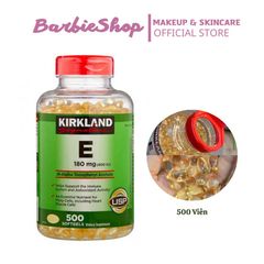 Viên Uống Kirkland Vitamin E 400 IU 500 Viên