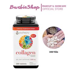 VIÊN UỐNG YOUTHEORY COLLAGEN + BIOTIN 390 Viên