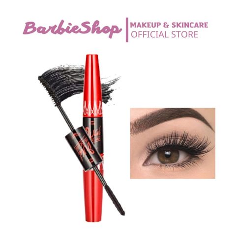 Mascara 2 Đầu Sivanna Colors Super Model 5x Long Deep Black Waterproof Hf893 5.7g