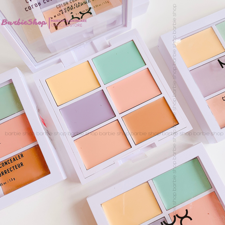 Bảng Che Khuyết Điểm Triệt Sắc 6 Ô NYX Color Correcting Concealer