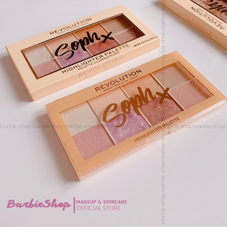 Phấn Bắt Sáng 8 Ô Makeup Revolution Soph X Highlighter 16g