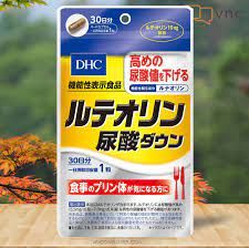 TPCN Viên Uống DHC Luteolin Acid Uric Down 30 Ngày