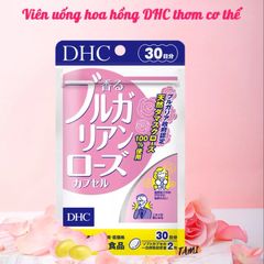 Viên Uống Thơm Cơ Thể Dầu Hoa Hồng DHC Bulgarian Rose Capsule 20 Ngày + 30 Ngày