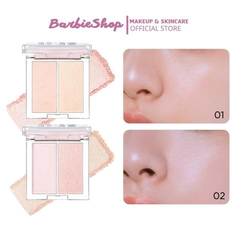 Phấn Bắt Sáng Clio Prism Highlighter Duo