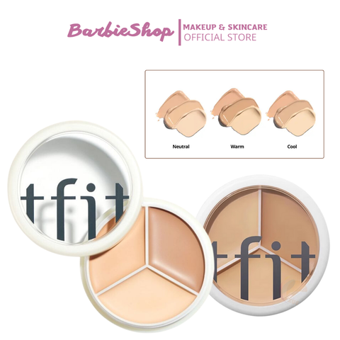 Kem Che Khuyết Điểm TFIT Concealer Cover Up Pro 15g Hũ Tròn 3 Ô