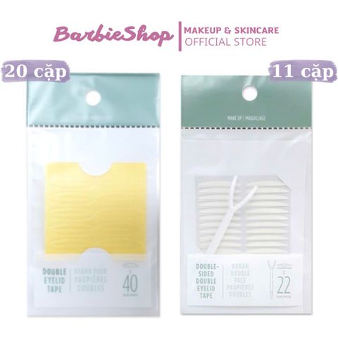 Dán Mí The Face Shop Double - Side Double Eyelid Tape - Trắng + Vàng