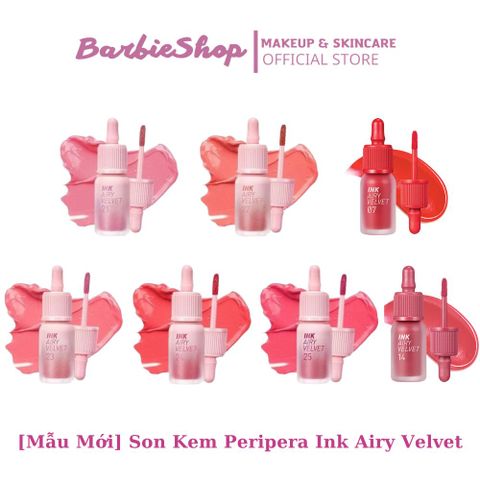 [Mẫu Mới] Son Kem Peripera Ink Airy Velvet 07-14-21-22-23-24-25-26-27-28-29-30