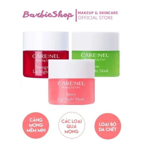 Mặt Nạ Ngủ Môi Carenel Berry Lip Night Mask 5G