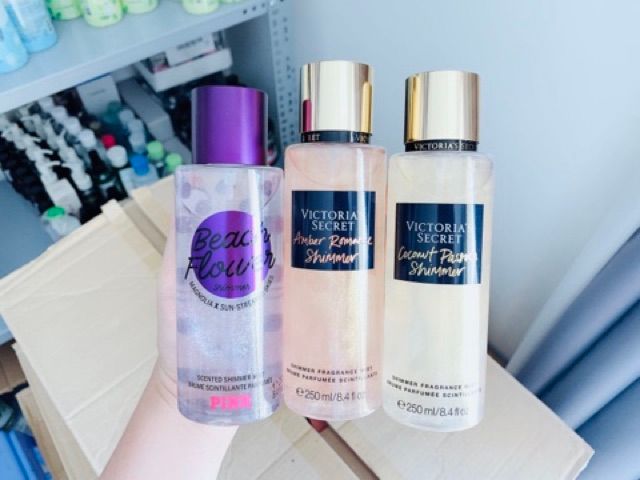 Xịt Thơm Victoria Secret 250ml Có Nhũ - Mùi Ngẫu Nhiên