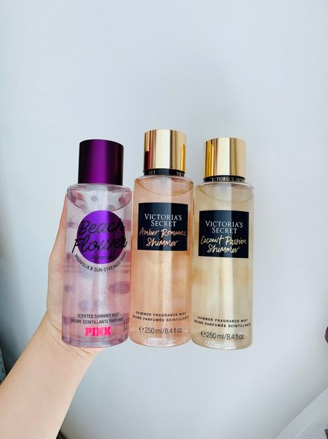 Xịt Thơm Victoria Secret 250ml Có Nhũ - Mùi Ngẫu Nhiên