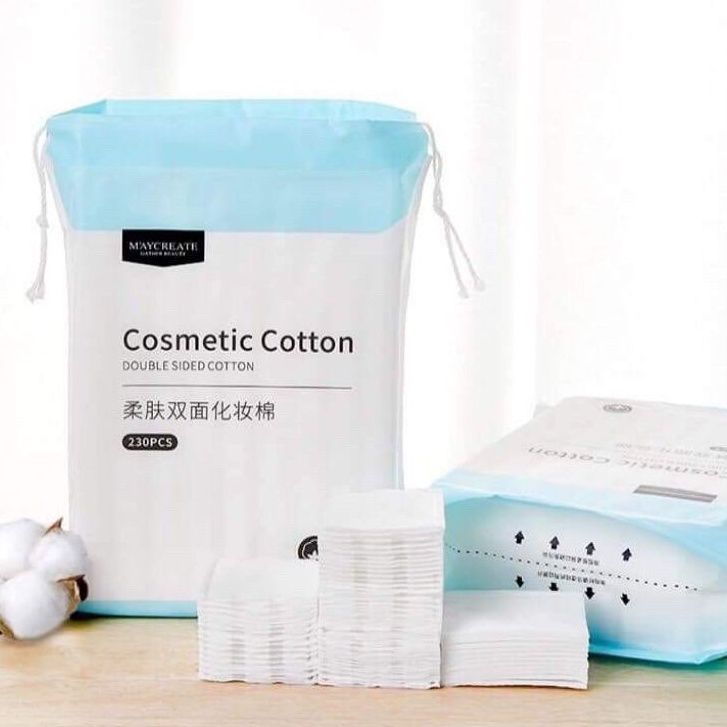 Bông Tẩy Trang MayCreate Cosmetic Cotton Soft Close Skin 230 Miếng