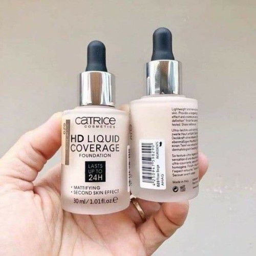 Kem Nền Catrice Hd Liquid Coverge 24H - 30ml