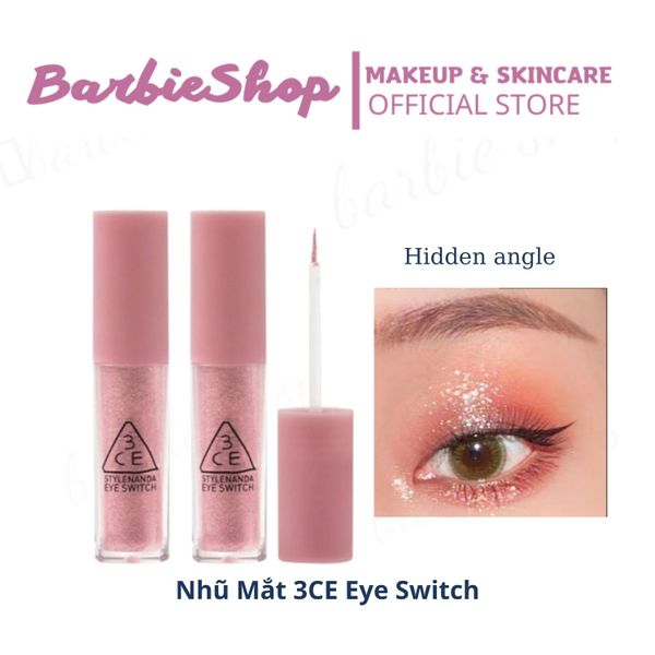 [SPLIT SECOND] Nhũ Mắt 3CE Eye Switch Hidden Angle - 4.3G