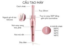 Máy Uốn Tóc Xoay 360 Độ Halio Auto Rotating Hair Curler