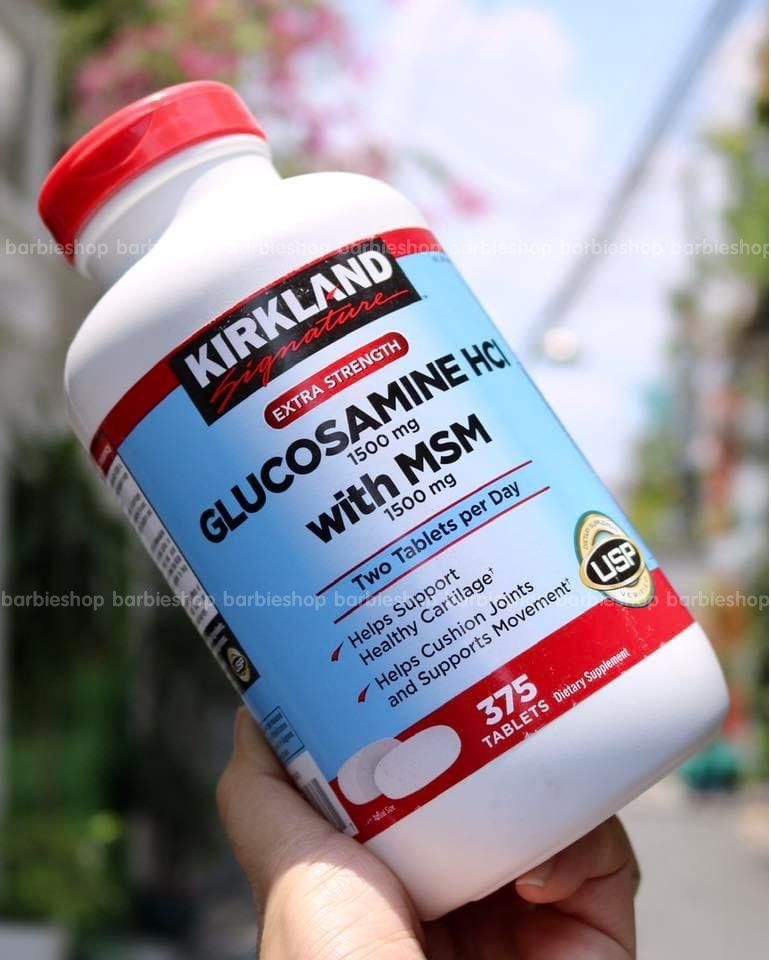 TPCN Kirkland Glucosamine Bổ Xương Khớp 375 Viên USA