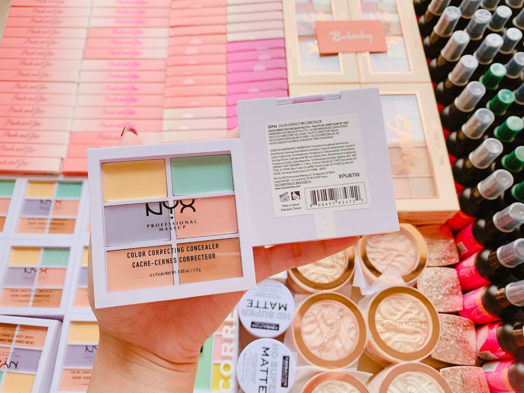 Bảng Che Khuyết Điểm Triệt Sắc 6 Ô NYX Color Correcting Concealer