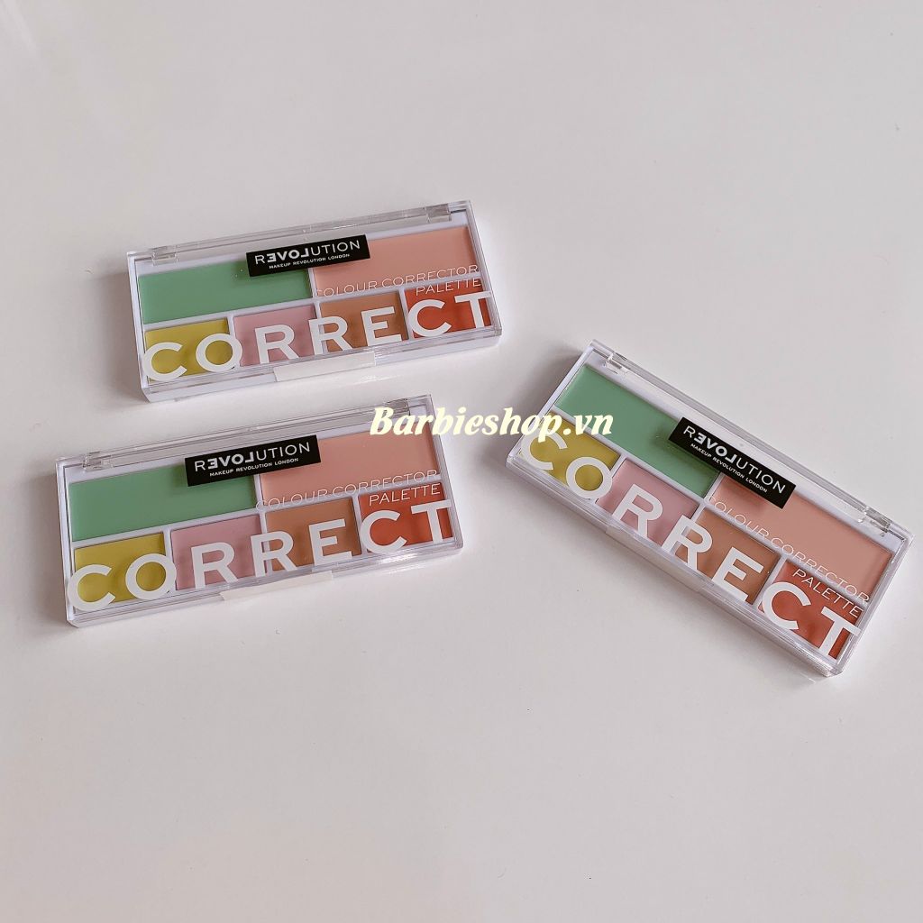 Bảng Che Khuyết Điểm Triệt Sắc 6 Ô Revolution Colour Corrector Palette