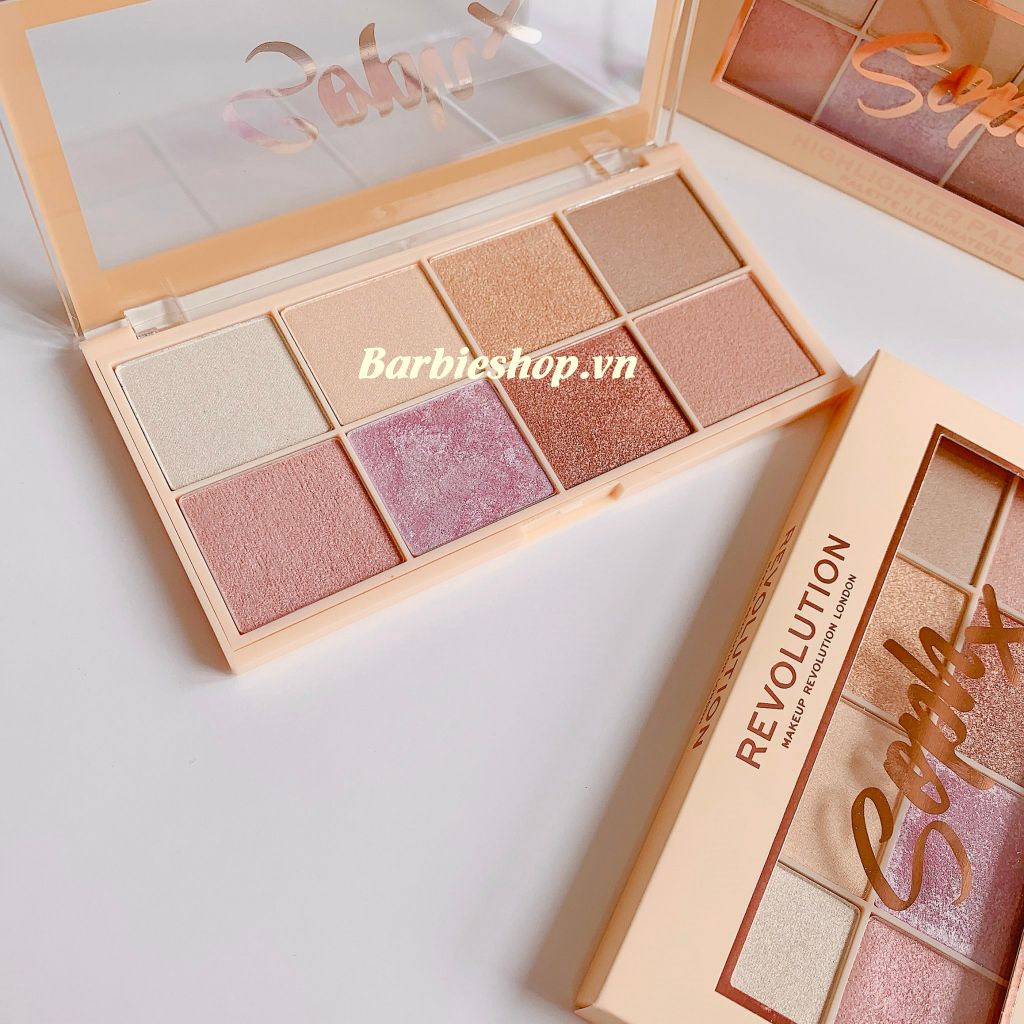 Phấn Bắt Sáng 8 Ô Makeup Revolution Soph X Highlighter 16g