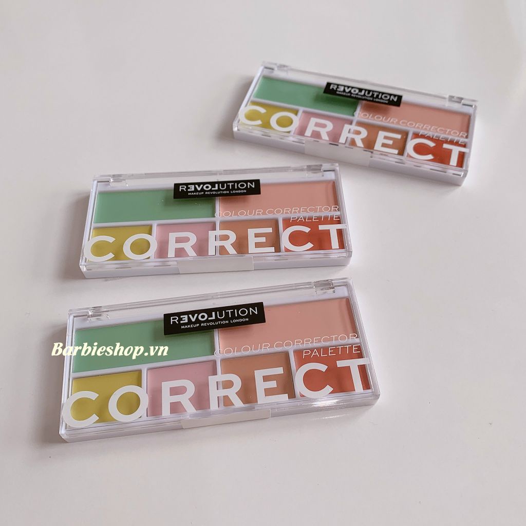 Bảng Che Khuyết Điểm Triệt Sắc 6 Ô Revolution Colour Corrector Palette